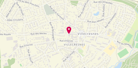 Plan de Clinique de Villecresnes, 8 Boulevard Richerand, 94440 Villecresnes