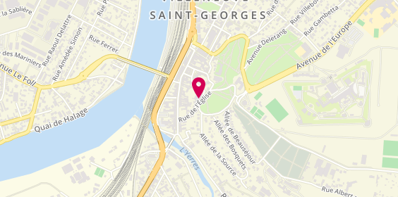 Plan de Clinique Boyer - Clinique de Soins de Suite et de Réadaptation, 17 Rue de l'Église, 94190 Villeneuve-Saint-Georges