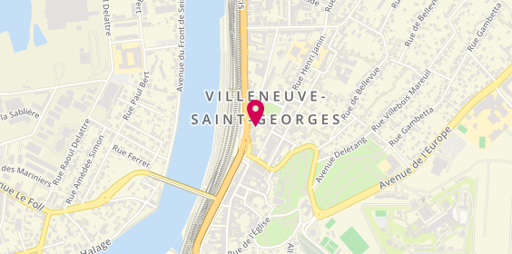 Plan de Ctre Medico-Psychologique Adultes, 18 place Pierre Semard, 94190 Villeneuve-Saint-Georges