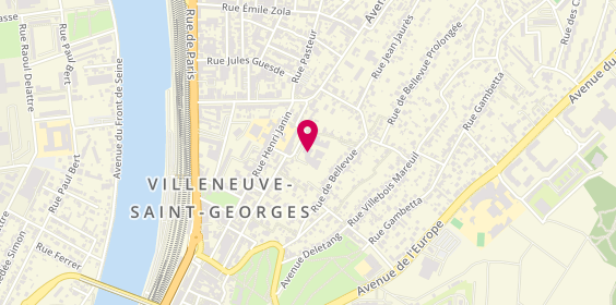 Plan de Long Sejour du Chiv, 8 Rue des Vignes, 94190 Villeneuve-Saint-Georges