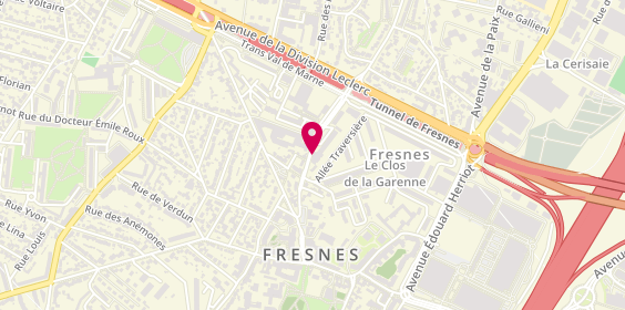 Plan de Centre Municipal de santé, 22 Rue Henri Barbusse, 94260 Fresnes