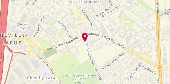 Plan de Fondation l'Elan Retrouvé, 50 Rue Petit Leroy, 94550 Chevilly-Larue