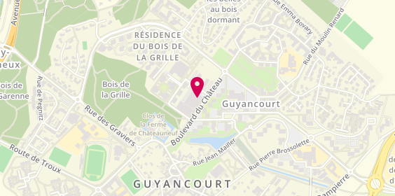 Plan de Clinique le Grand Parc | Inicea, 1-3 Rue Aimé Césaire, 78280 Guyancourt