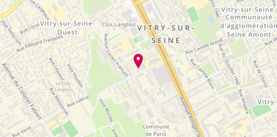 Plan de Scanner Vitry sur Seine et IRM, 22 Rue de la Petite Saussaie, 94400 Vitry-sur-Seine