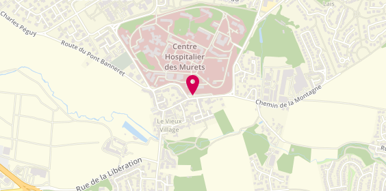 Plan de Centre Hospitalier Specialise Les Murets, 17 Rue du General Leclerc, 94510 La Queue-en-Brie