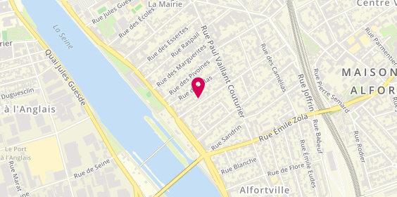Plan de Hopital de Jour Alfortivlle, 9 avenue du Général Leclerc, 94140 Alfortville