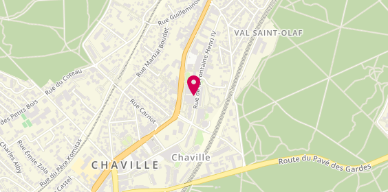 Plan de Cmp Antenne de Chaville, 22 Rue Fontaine Henri Iv, 92370 Chaville