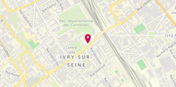 Plan de Centre Municipal de santé, 64 avenue Georges Gosnat, 94200 Ivry-sur-Seine