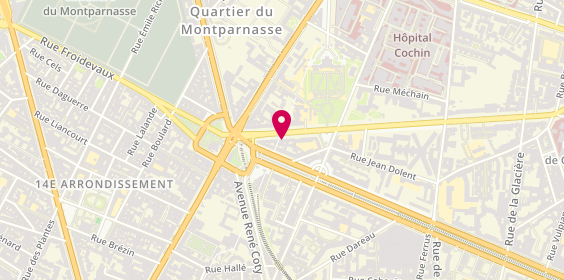 Plan de Clinique Arago, 95-95 Bis
95 Boulevard Arago, 75014 Paris