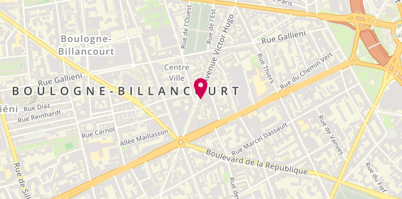Plan de Ramsay Generale de Sante, 105 Avenue Victor Hugo, 92100 Boulogne-Billancourt