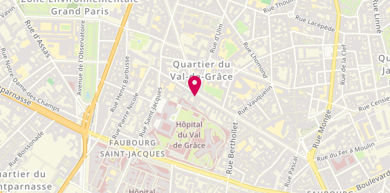 Plan de BRGM - Maison de la géologie, 77 Rue Claude Bernard, 75005 Paris