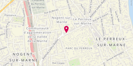 Plan de Hôpital de Jour, 49 Bis avenue Ledru Rollin, 94170 Le Perreux-sur-Marne