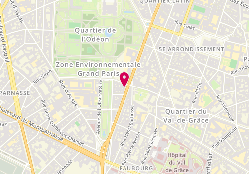Plan de Federation Francaise de Pneumologie, 66 Boulevard Saint-Michel, 75006 Paris