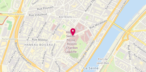 Plan de Centre de Gerontologie (Ap-Hp), 49 Rue Mirabeau, 75016 Paris