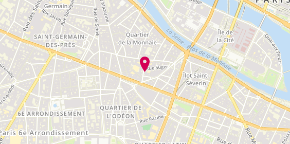 Plan de Odeon Kine Sport (Oks), 7 Rue de l'Éperon, 75006 Paris