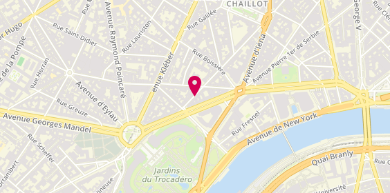 Plan de SELAS Dr Escourrou, Docteur Pierre Escourrou
Selas
35 Rue de Lubeck, 75116 Paris