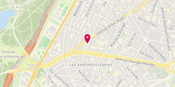 Plan de Clinique Lamartine, Clinique Lamartine
80 Rue Spontini, 75116 Paris