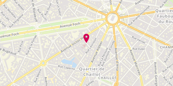 Plan de Clinique Victor Hugo, 52 Rue du Dôme, 75016 Paris