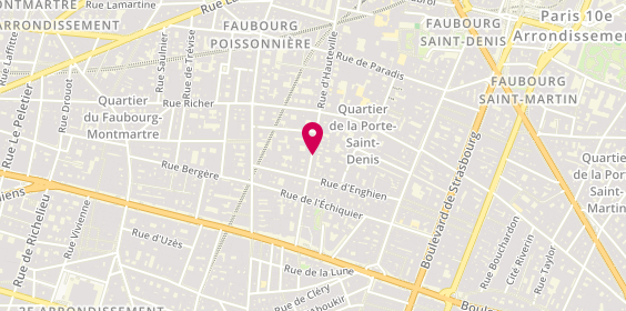Plan de Chs Maison Blanche Hauteville, 26 Rue d'Hauteville, 75010 Paris