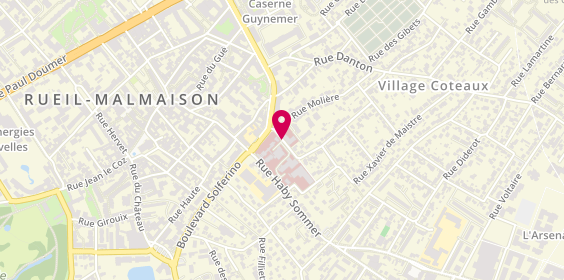 Plan de Centre Hospitalier Departemental de Stell, 1 Rue Charles Drot, 92500 Rueil-Malmaison