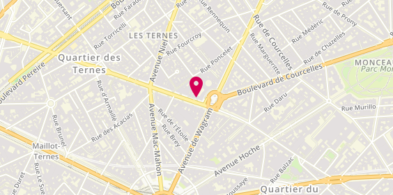 Plan de Centre Medical Microtranspl, 4 avenue des Ternes, 75017 Paris