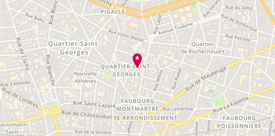 Plan de Cattp Adolescents Clauzel, 5 Rue Clauzel, 75009 Paris