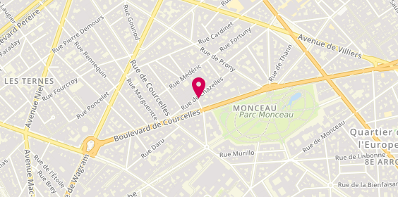 Plan de Laboratoire Unilabs le Labo - Parc Monceau, 20 Rue Alfred de Vigny, 75017 Paris