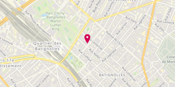 Plan de SERANE Julien, Societe du Docteur Julien Serane
23 Rue Brochant, 75017 Paris