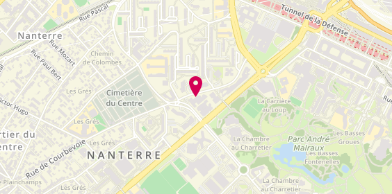 Plan de Clinique de la Défense -RamsaySanté, 16 Boulevard Emile Zola, 92000 Nanterre