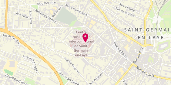 Plan de Centre Long Sejour, 20 Rue Armagis, 78100 Saint-Germain-en-Laye