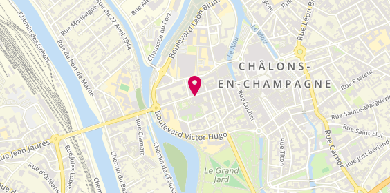 Plan de Maison de Sante Pluridisciplinaire de Chalons-En-Champagne, 81 Rue de la Marne, 51000 Châlons-en-Champagne