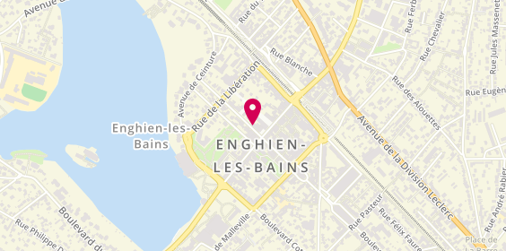 Plan de Clinique du Sourire, 24 Bis Rue de Mora, 95880 Enghien-les-Bains