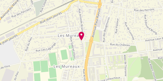 Plan de Centre Medico Psy 78 G 03, 60 Rue Aristide Briand, 78130 Les Mureaux