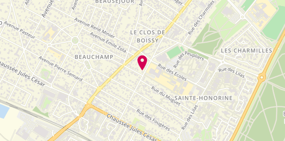 Plan de Maison Cocon et Papillons, 2 avenue Pierre Brossolette, 95250 Beauchamp