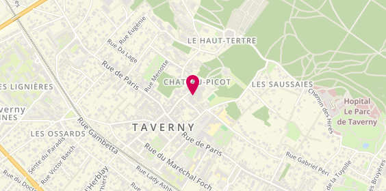 Plan de Clinique Champ Notre-Dame, 46 Rue de l'Église, 95150 Taverny