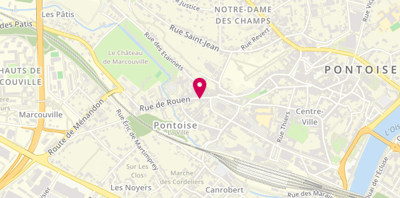 Plan de Cmp, 7 Rue de Rouen, 95300 Pontoise