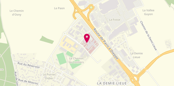 Plan de Centre d'Imagerie Medicale Sainte M, 1 Rue Paul Emile Victor, 95520 Osny