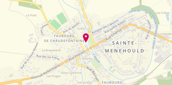 Plan de Centre Hospitalier de Sainte Menehould, Cite Valmy
Rue Allée de la Cour d'Honneur, 51800 Sainte-Menehould