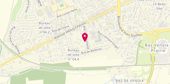 Plan de Hopital de Jour Caen Ouest, 18 Rue Saint Gerbold, 14000 Caen