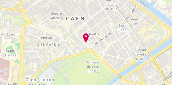 Plan de Docteur LE GOUBEY, 12 place de l'Ancienne Comédie, 14000 Caen