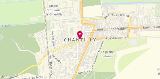 Plan de Maison Medicale Louise de Marillac, Place Versepuy, 60500 Chantilly