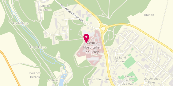 Plan de Hôpital Maillot, 31 avenue Albert de Briey, 54150 Val-de-Briey