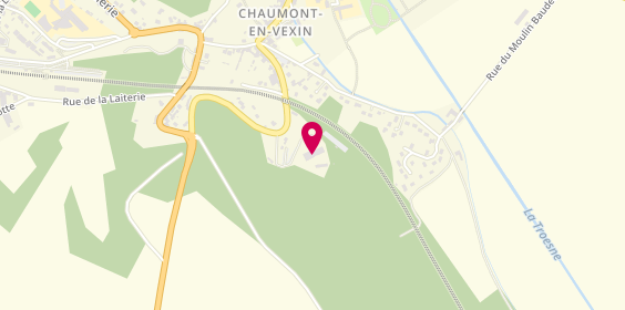Plan de Centre Reeducation et Readaptation Fonctionnelles, 7 Rue Raymond Pillon, 60240 Chaumont-en-Vexin