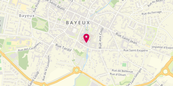 Plan de Usld Bayeux, 13 Rue de Nesmond, 14400 Bayeux