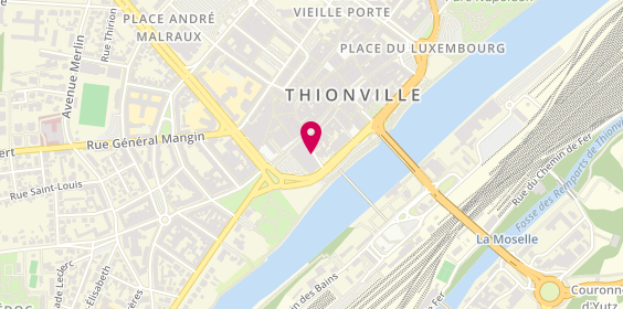 Plan de Centre Medico Psychologique Enfants, 1 Rue Poterne, 57100 Thionville