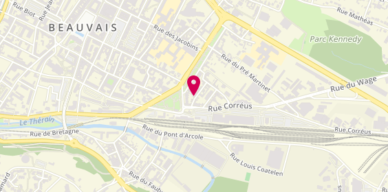 Plan de Hopital de Jour Pour Enfants, 9 Rue Michel Gorin, 60000 Beauvais