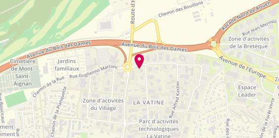 Plan de 20 Dixième, 45 Rue Raymond Aron, 76130 Mont-Saint-Aignan