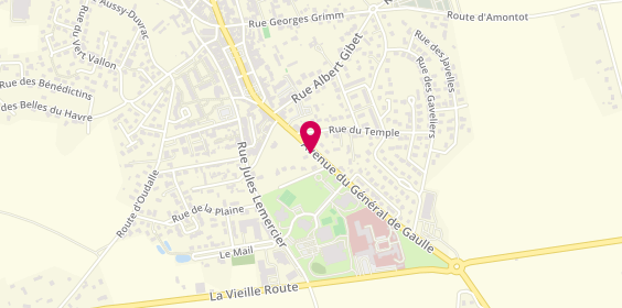 Plan de Centre de Long Sejour St Romain, Avenue du General de Gaulle, 76430 Saint-Romain-de-Colbosc