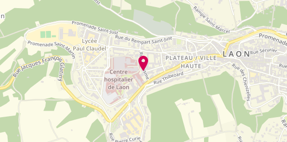Plan de Unite de Proximite Charles Lasi, 3 Rue Devisme, 02000 Laon
