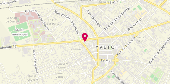 Plan de Cmp 76G10, 22 Rue Edmond Labbé, 76190 Yvetot